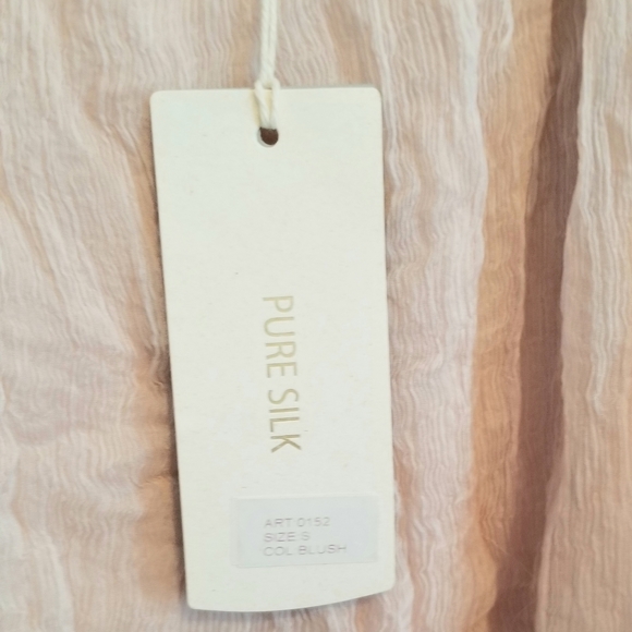 NWT Women's Bellambra 100% Silk Top, Made in Italy sz Small - Picture 6 of 8